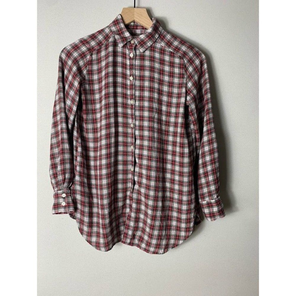 LOFT Women's Flannel Button Down Size XS